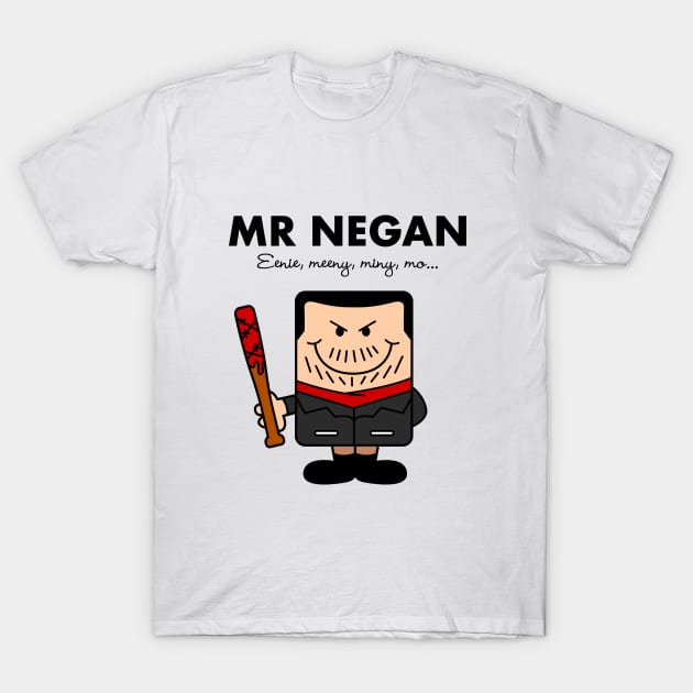 Mr Negan T-Shirt by Woah_Jonny